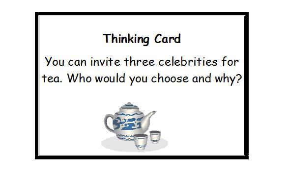 Celebs tea