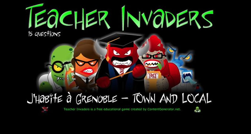 Teacher invaders town